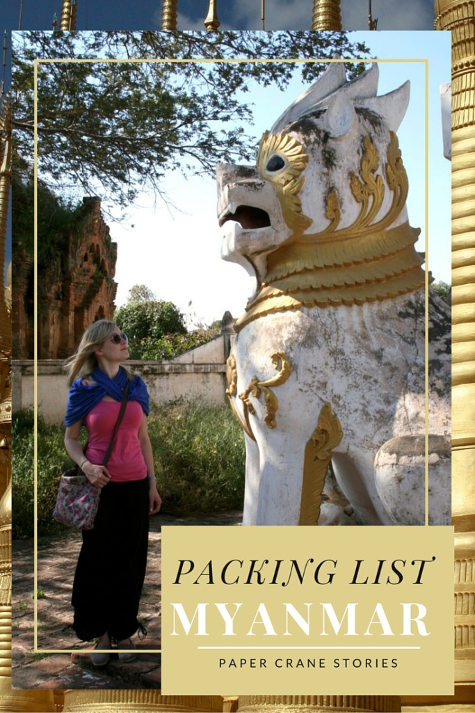 Packing List For Myanmar (Burma)