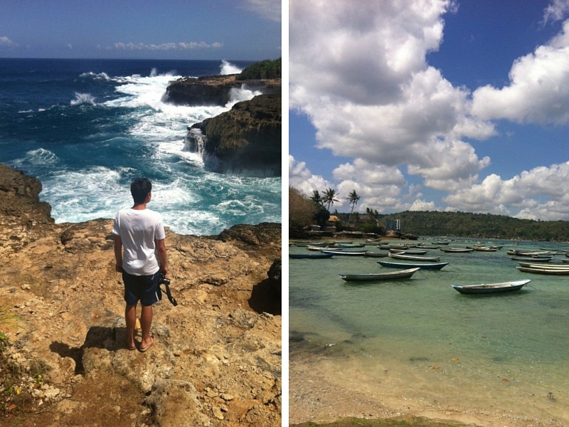 Nusa Lembongan Seaweed boats