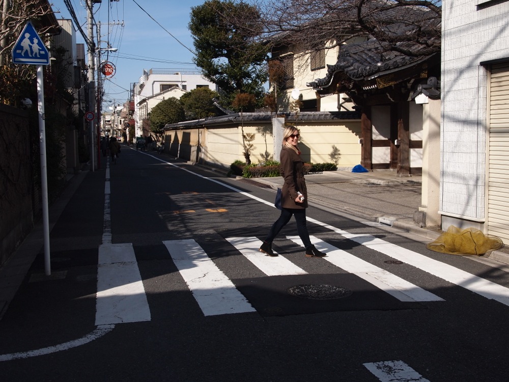 Crossing, Yanaka, Tokyo