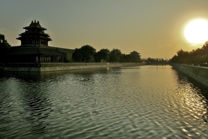 Forbidden City Sunset