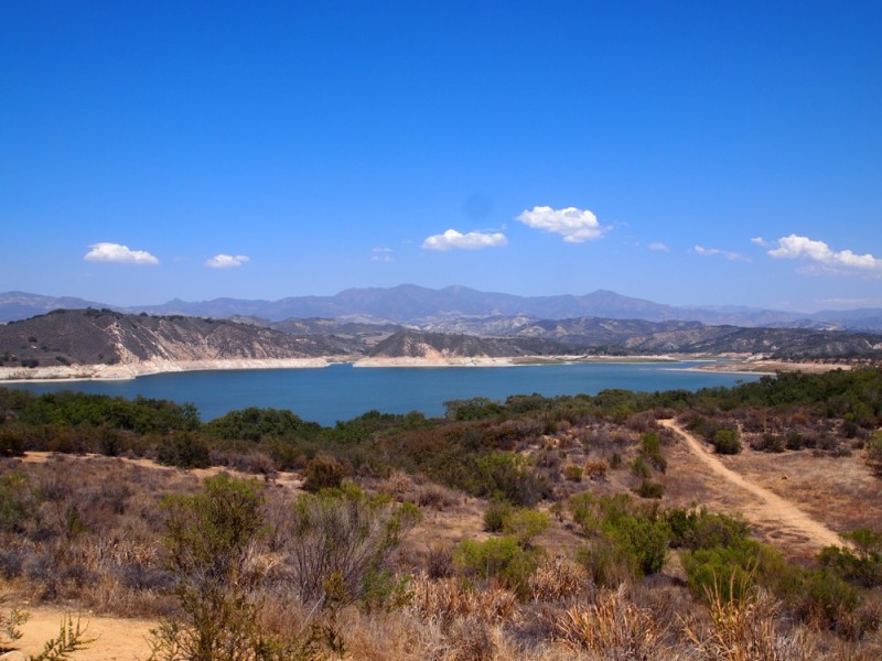 Lake near Santa Barbara