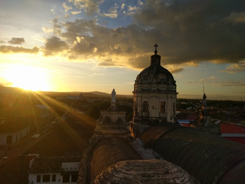 Sunset Granada Nicaragua