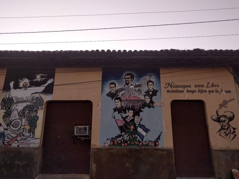 Revolution Murals Leon Nicaragua