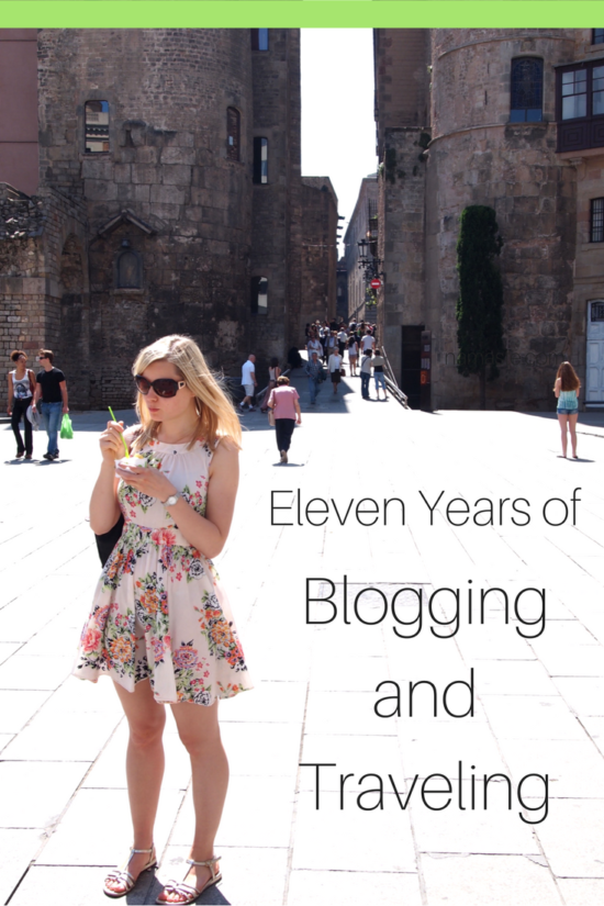 Eleven years of blogging and traveling