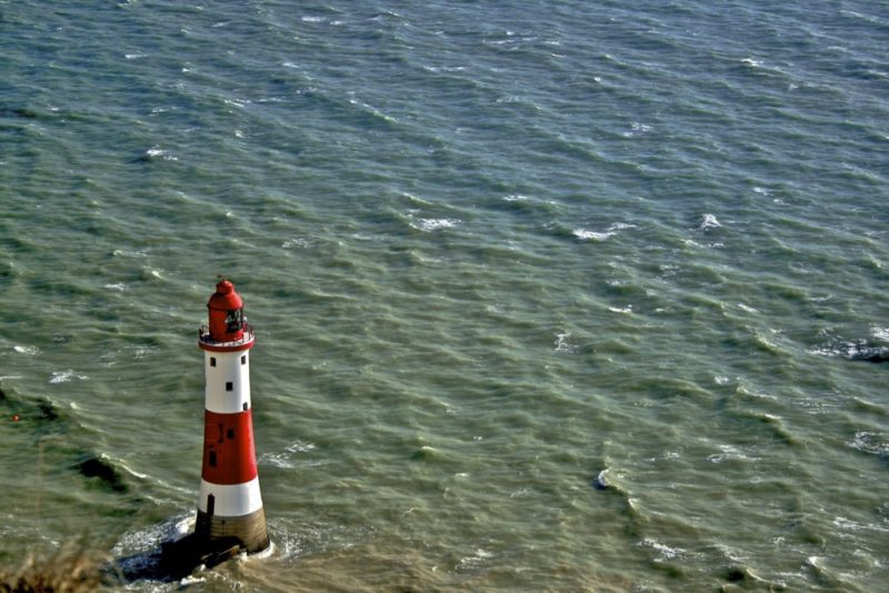 lighthouse at Beachy Head, England