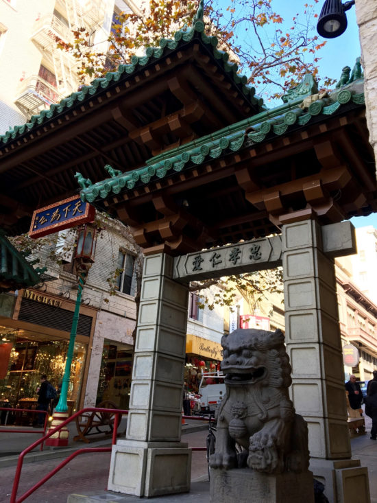 Dragon's Gate ChinaTown San Francisco