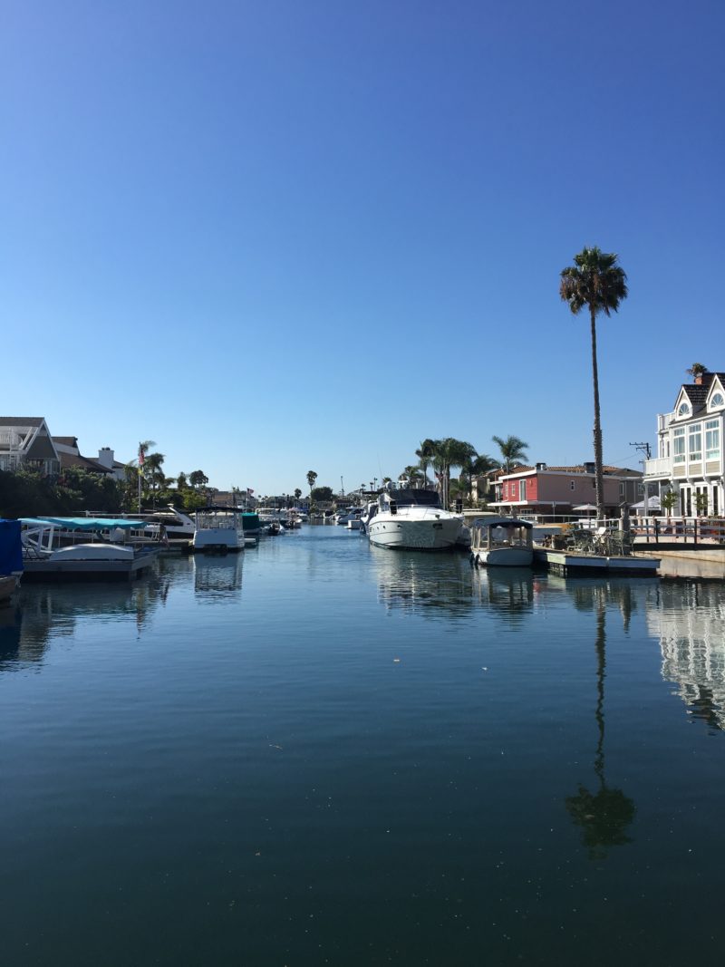 Canals Newport Beach California